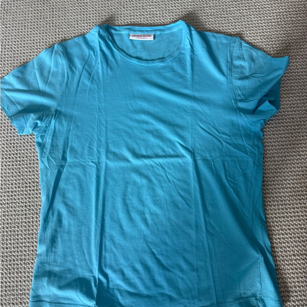 Orlebar Brown Blue Short Sleeve Tee